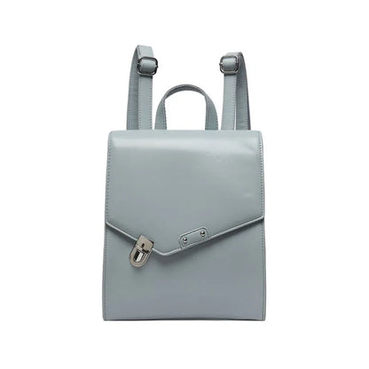 Fashion Korean Style Women Solid Backpacks Irregular Handbags Female Office Lady Shoulder Bags