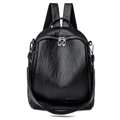 Fashion Ladies 3 In 1 Backpack Shoulder Bag Back Bagpack Academy Bookpack Bookbag Women's Schoolbag College Style Large Rucksack