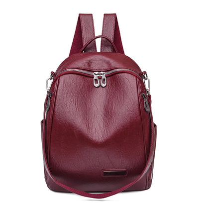 Fashion Ladies 3 In 1 Backpack Shoulder Bag Back Bagpack Academy Bookpack Bookbag Women's Schoolbag College Style Large Rucksack