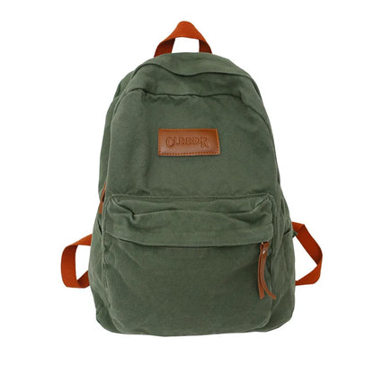 Fashion Ladies Canvas School Backpack Trendy Cool Boy Girl Travel Student Bag Male Female College Backpack Men Women Laptop Bags