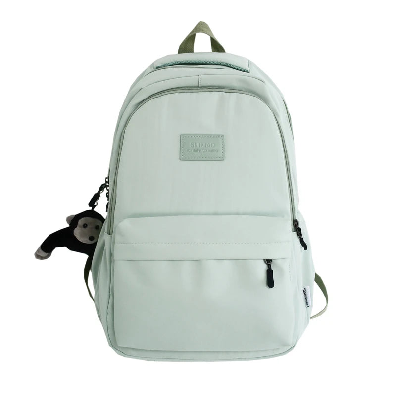 Fashion Ladies Male Nylon College Backpack Cool Girl Travel Boy Leisure Book Backpack Female Laptop Student Men Women School Bag