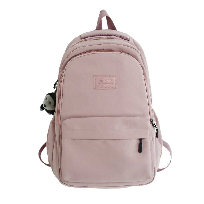 Fashion Ladies Male Nylon College Backpack Cool Girl Travel Boy Leisure Book Backpack Female Laptop Student Men Women School Bag