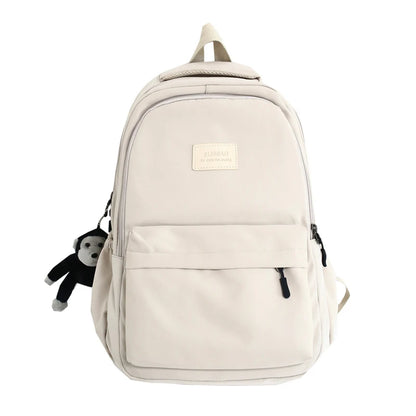 Fashion Ladies Male Nylon College Backpack Cool Girl Travel Boy Leisure Book Backpack Female Laptop Student Men Women School Bag
