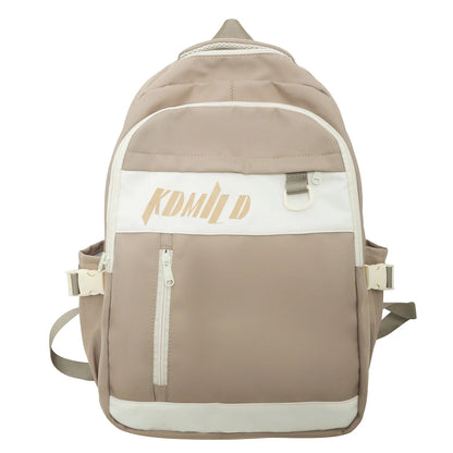 Fashion Ladies Men Laptop Waterproof Travel College Backpack Girl Boy Kawaii Women School Book Bag Cool Female Bags Trendy Nylon