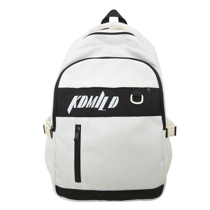Fashion Ladies Men Laptop Waterproof Travel College Backpack Girl Boy Kawaii Women School Book Bag Cool Female Bags Trendy Nylon