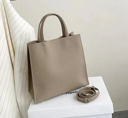 Fashion Ladies Purse Niche Elegant Commuter Large Capacity Shoulder Bags Simple Solid All-match Female Handbags 2024 New Bolsas