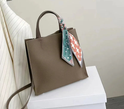 Fashion Ladies Purse Niche Elegant Commuter Large Capacity Shoulder Bags Simple Solid All-match Female Handbags 2024 New Bolsas