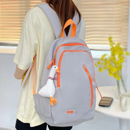 Fashion Lady High Capacity College Backpack Cool Women School Bag Female Laptop Girl Travel Book Backpack New Trendy Student Bag