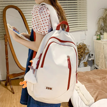 Fashion Lady High Capacity College Backpack Cool Women School Bag Female Laptop Girl Travel Book Backpack New Trendy Student Bag
