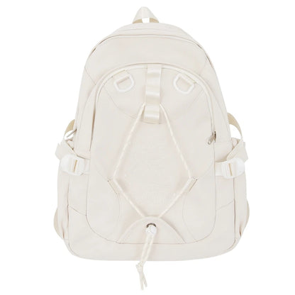 Fashion Lady Travel Embroidery Book Bag Trendy Female Cute Nylon Backpack Women Laptop School Bag Girl College Backpacks Leisure