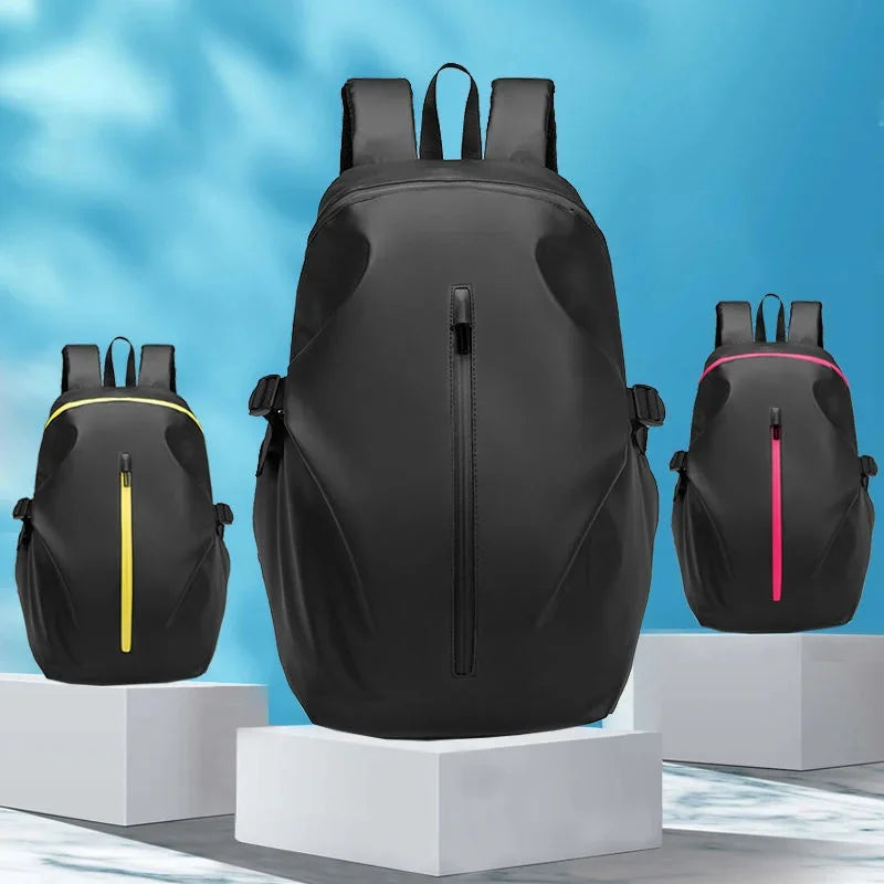 Fashion Large Capacity Motorcycle Helmet Backpack Men Waterproof Laptop bag Reflective Cycling Traveling Package For Male
