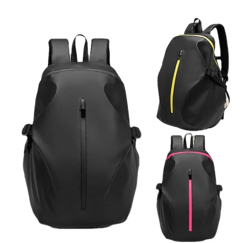 Fashion Large Capacity Motorcycle Helmet Backpack Men Waterproof Laptop bag Reflective Cycling Traveling Package For Male