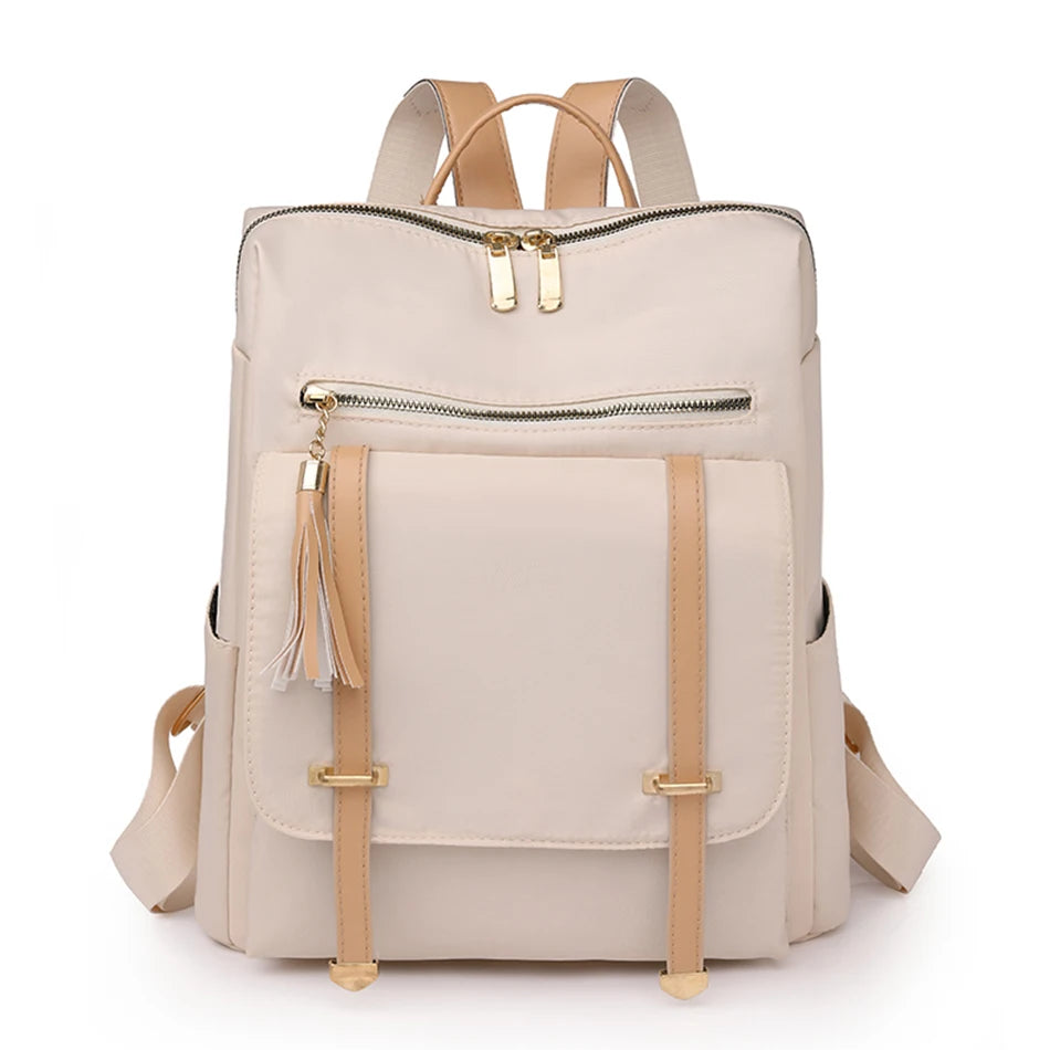 Fashion Large Capacity Oxford Women Backpacks School Book Bags for Girls Female Travel Knapsack  Designer Elegant Ladies Bagpack