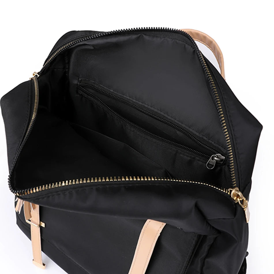Fashion Large Capacity Oxford Women Backpacks School Book Bags for Girls Female Travel Knapsack  Designer Elegant Ladies Bagpack