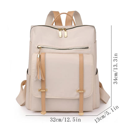 Fashion Large Capacity Oxford Women Backpacks School Book Bags for Girls Female Travel Knapsack  Designer Elegant Ladies Bagpack