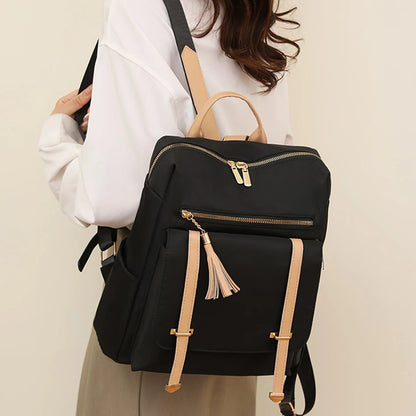 Fashion Large Capacity Oxford Women Backpacks School Book Bags for Girls Female Travel Knapsack  Designer Elegant Ladies Bagpack