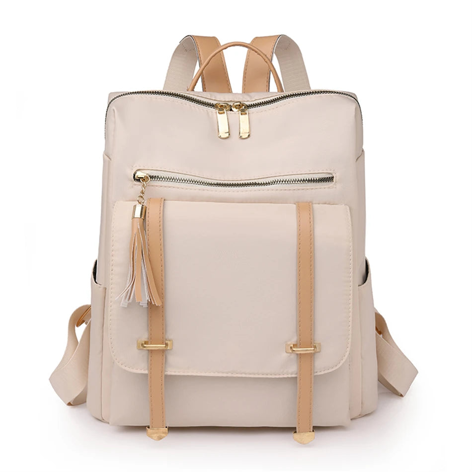 Fashion Large Capacity Oxford Women Backpacks School Book Bags for Girls Female Travel Knapsack  Designer Elegant Ladies Bagpack