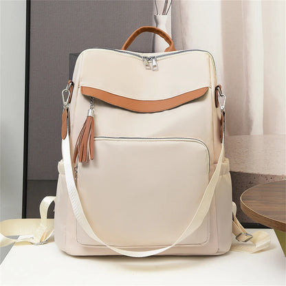 Fashion Large Capacity School Bags for Teenage Girls 2023 Brand Designer Oxford Travel Backpack Bookpack Elegant Women Bag Sac