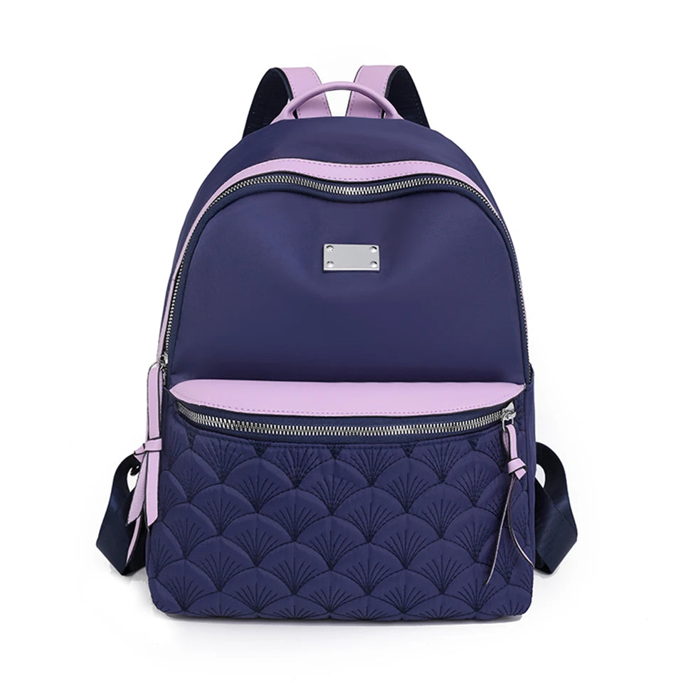 Fashion Large Capacity School Bags for Teenage Girls 2023 Brand Designer Oxford Travel Backpack Bookpack Elegant Women Bag Sac