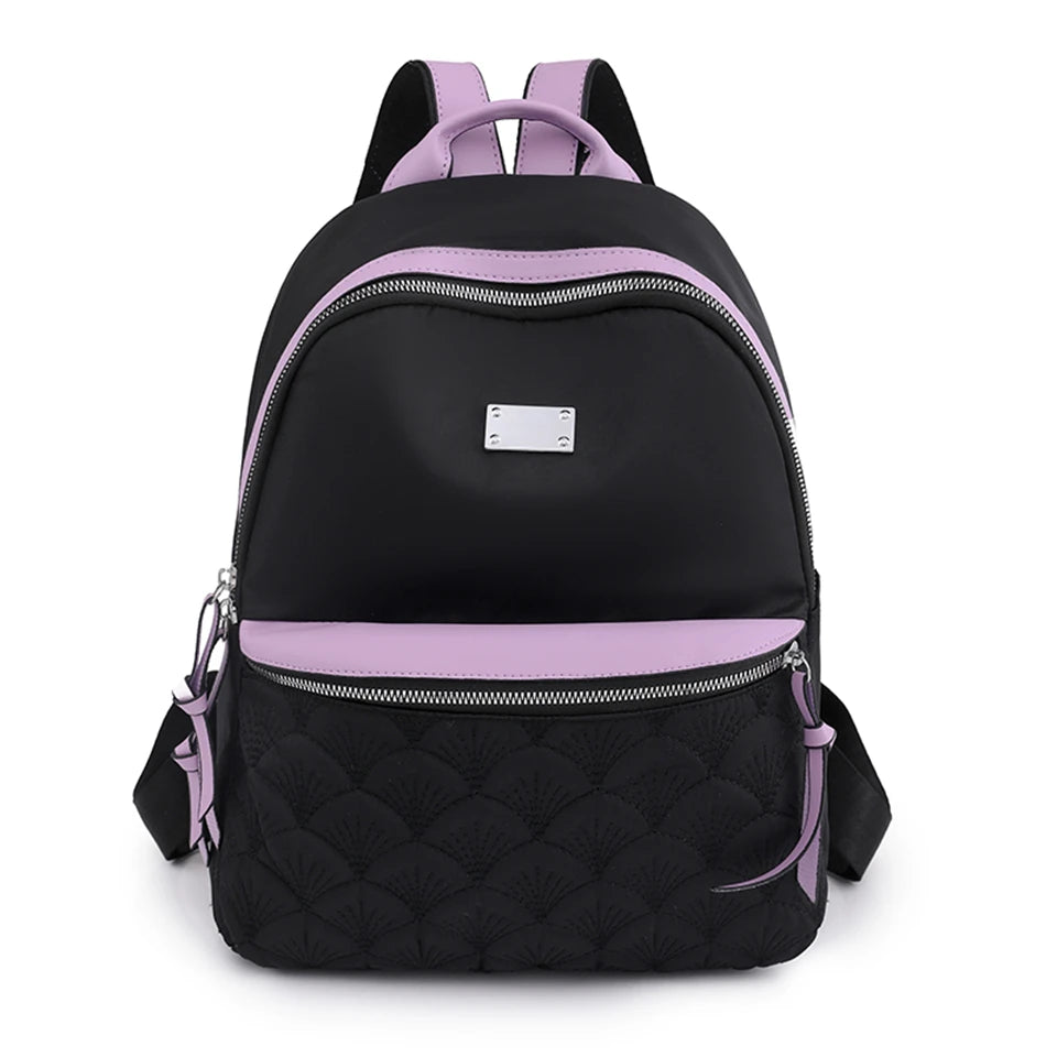 Fashion Large Capacity School Bags for Teenage Girls 2023 Brand Designer Oxford Travel Backpack Bookpack Elegant Women Bag Sac