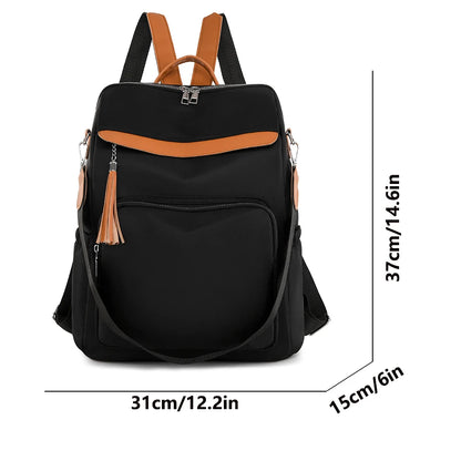 Fashion Large Capacity School Bags for Teenage Girls 2023 Brand Designer Oxford Travel Backpack Bookpack Elegant Women Bag Sac