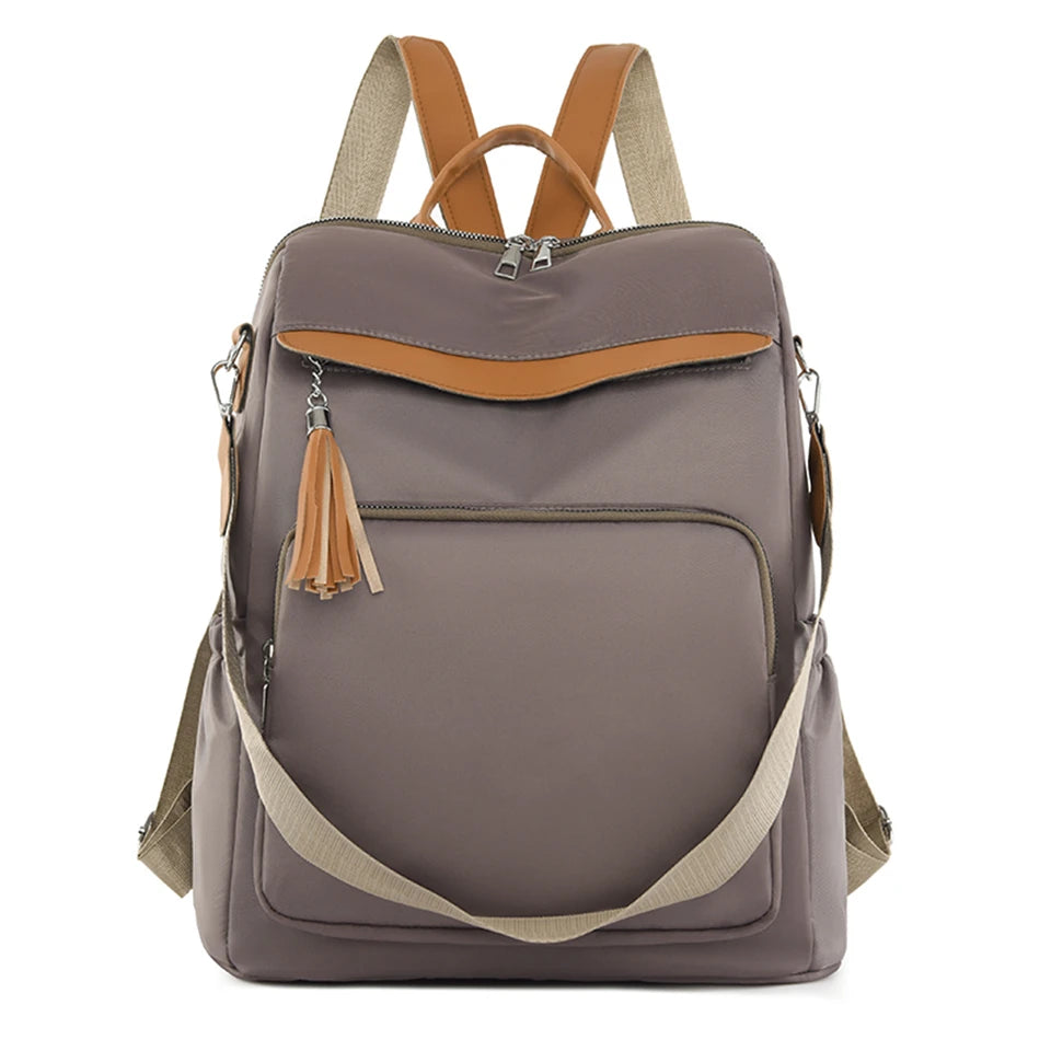 Fashion Large Capacity School Bags for Teenage Girls 2023 Brand Designer Oxford Travel Backpack Bookpack Elegant Women Bag Sac