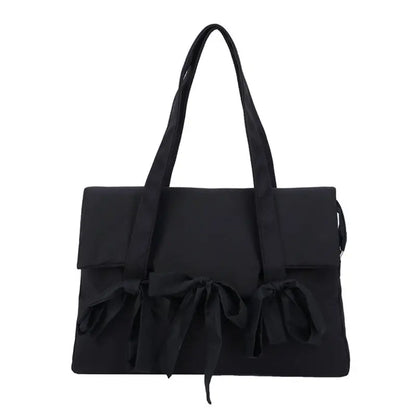 Fashion Lolita Girls Gothic Dark Laptop HandBags Briefcases Women Student School Tie Rod Strap Traveling Shoulder bags