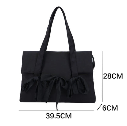 Fashion Lolita Girls Gothic Dark Laptop HandBags Briefcases Women Student School Tie Rod Strap Traveling Shoulder bags