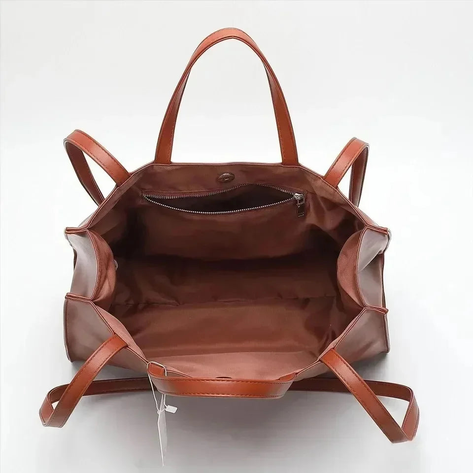 Fashion Luxury Designer Female Shoulder Handbag PU Leather Men's Messenger Large Tote Bags 2024 Wallets for Women