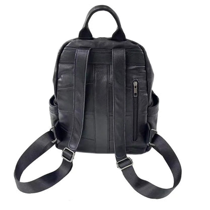 Fashion Luxury Genuine Leather Shoulder Backpacks Large Capacity Travel Bag Waterproof Wear-resistant Compute Bags Mochila