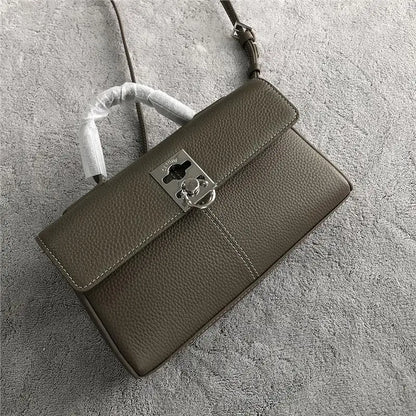 Fashion Luxury Ladies Handbag High Quality Stance Wallet Genuine Leather Designer Square Bag Commuter Crossbody Shoulder Bag