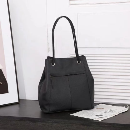 Fashion Luxury Large Capacity Tote Women Shoulder Bags 2024 New Solid Color All-match Underarm Handbags Minority Designer Bolsos