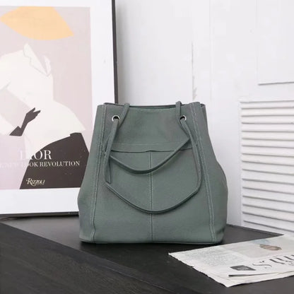 Fashion Luxury Large Capacity Tote Women Shoulder Bags 2024 New Solid Color All-match Underarm Handbags Minority Designer Bolsos