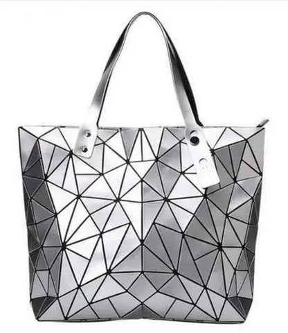 Fashion Luxury bag Women Top-Handle Bag New Designer Famous Brand Lady Shoulder Bag Bright Geometry Female Handbags Totes