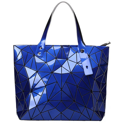 Fashion Luxury bag Women Top-Handle New Designer Famous Brand Lady Shoulder Bag Bright Geometry Female Handbags Totes