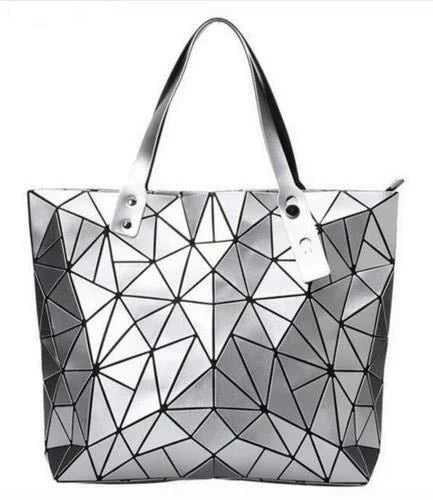 Fashion Luxury bag Women Top-Handle New Designer Famous Brand Lady Shoulder Bag Bright Geometry Female Handbags Totes