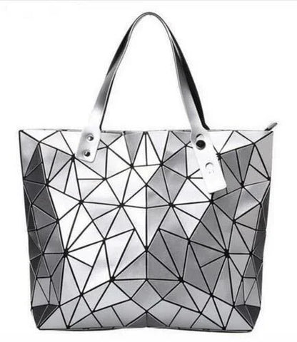 Fashion Luxury bag Women Top-Handle New Designer Famous Brand Lady Shoulder Bag Bright Geometry Female Handbags Totes
