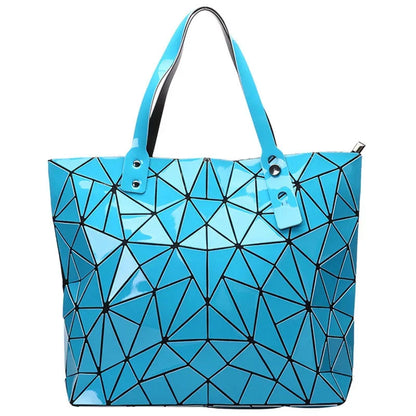 Fashion Luxury bag Women Top-Handle New Designer Famous Brand Lady Shoulder Bag Bright Geometry Female Handbags Totes