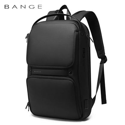 Fashion Men Backpack Business Large Slim 15'' Laptop Multi Function USB Charging Travel Backpack School Bag Teenager Quality