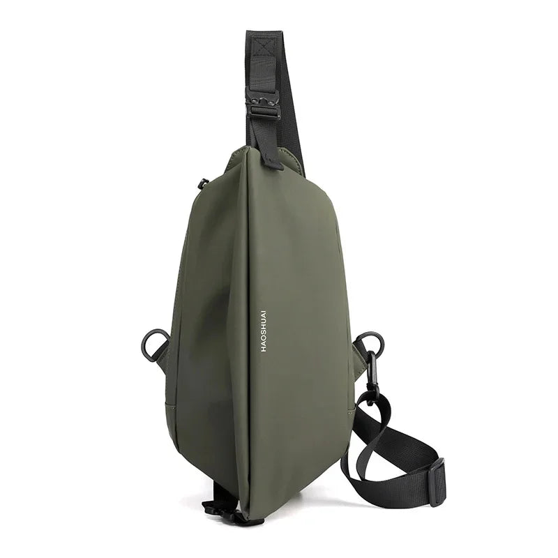 Fashion Men Chest Bag Pack Nylon Sling Backpack Knapsack Daypack Waterproof Male Small Messenger Cross body Rucksack Bags