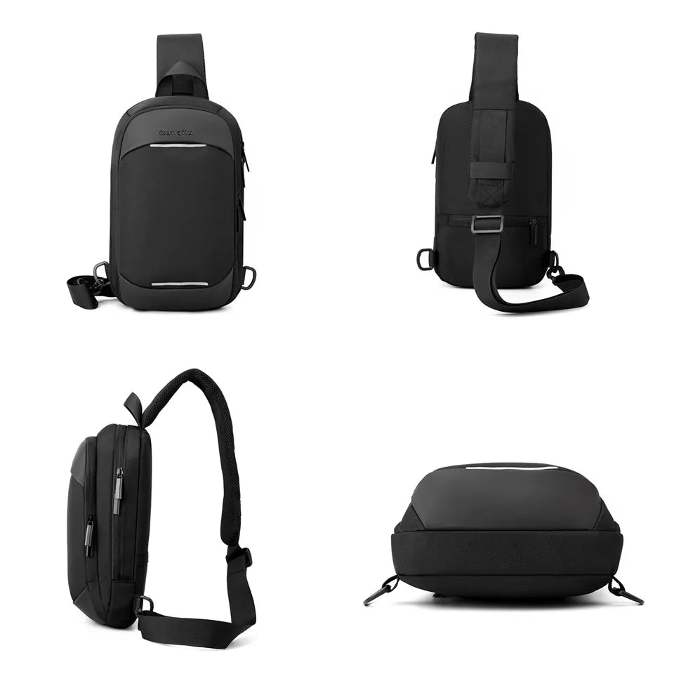 Fashion Men Clutch Phone Pocket For Men Money Purse Handbag Multifunctional Chest Pack Zipper Bag