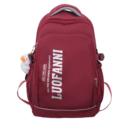 Fashion Men Lady Reflect Light Laptop High Capacity Women College Backpack Female Waterproof Book Bag Boy Travel School Bag Girl