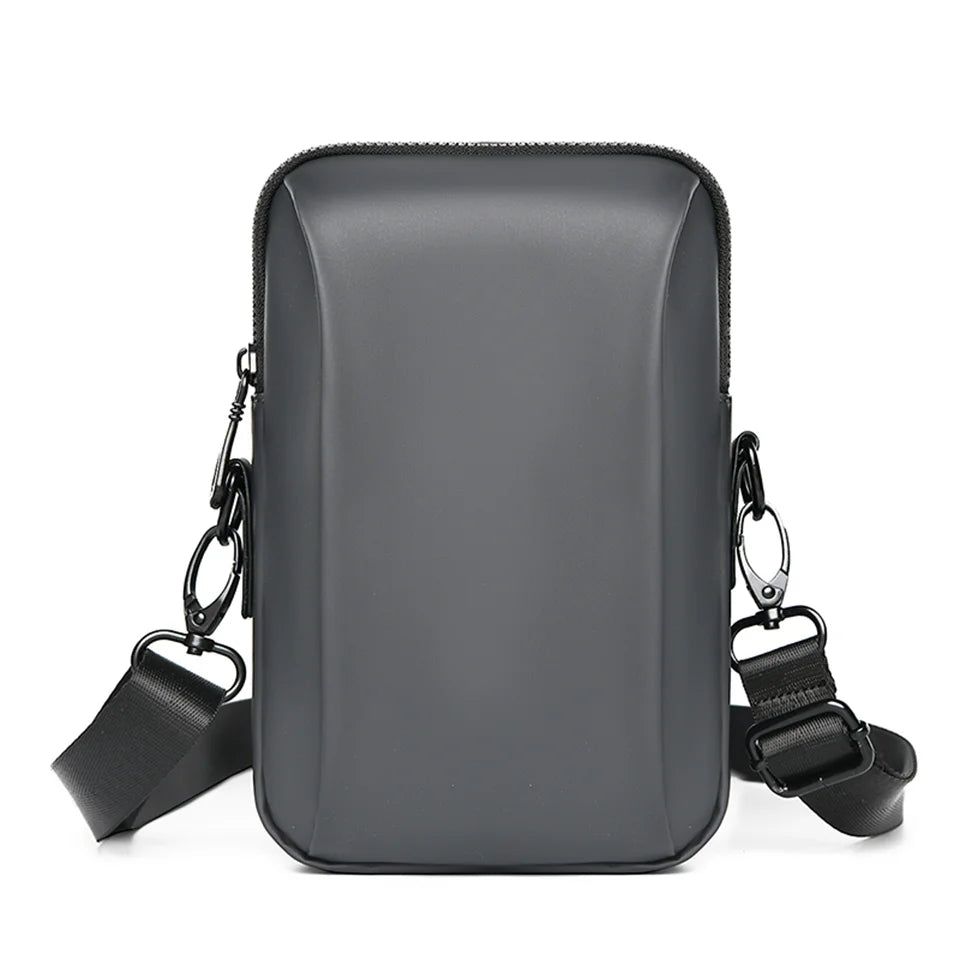 Fashion Men Mini Crossbody Bag & Handbag Clips Phone Packet Man Clutch Wallet Man Small Purse Nylon Shoulder Bags