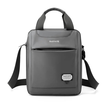 Fashion Men Shoulder Bag Casual Nylon Crossbody Bag Messenger Multilayer Bags Male Handbags