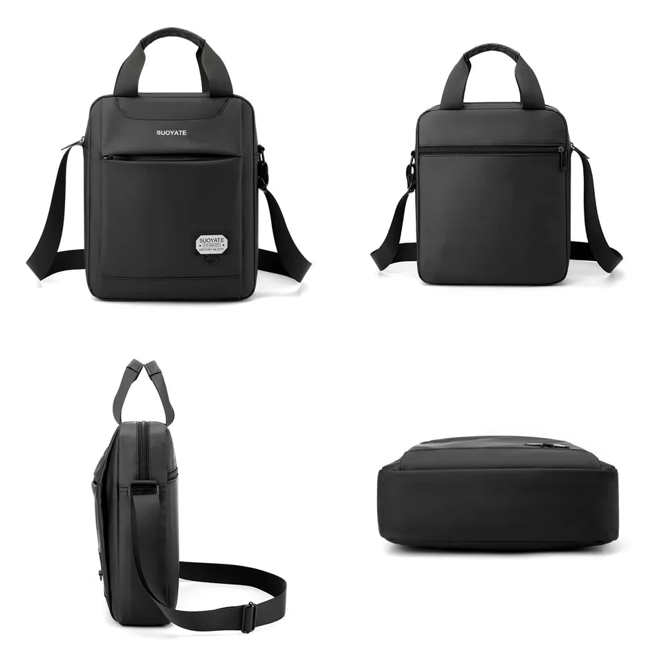 Fashion Men Shoulder Bag Casual Nylon Crossbody Bag Messenger Multilayer Bags Male Handbags