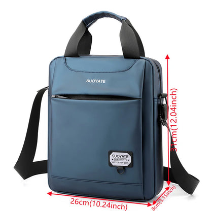 Fashion Men Shoulder Bag Casual Nylon Crossbody Bag Messenger Multilayer Bags Male Handbags