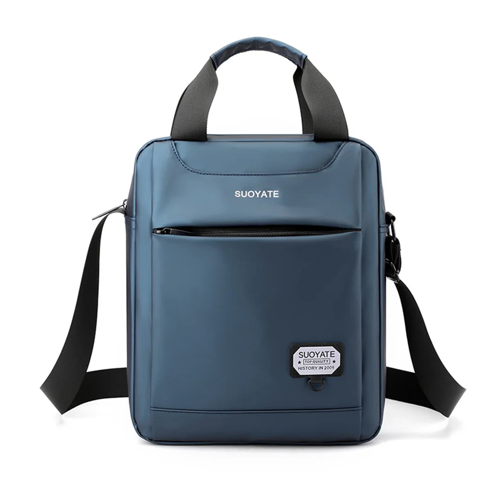 Fashion Men Shoulder Bag Casual Nylon Crossbody Bag Messenger Multilayer Bags Male Handbags