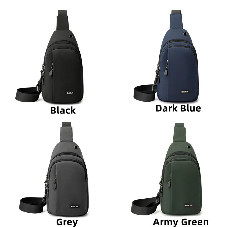 Fashion Men Waist Packs Travel Pack Wallet Bum Bag Pouch Sling Bags Male Crossbody Bag Shoulder Bag