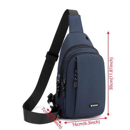 Fashion Men Waist Packs Travel Pack Wallet Bum Bag Pouch Sling Bags Male Crossbody Bag Shoulder Bag
