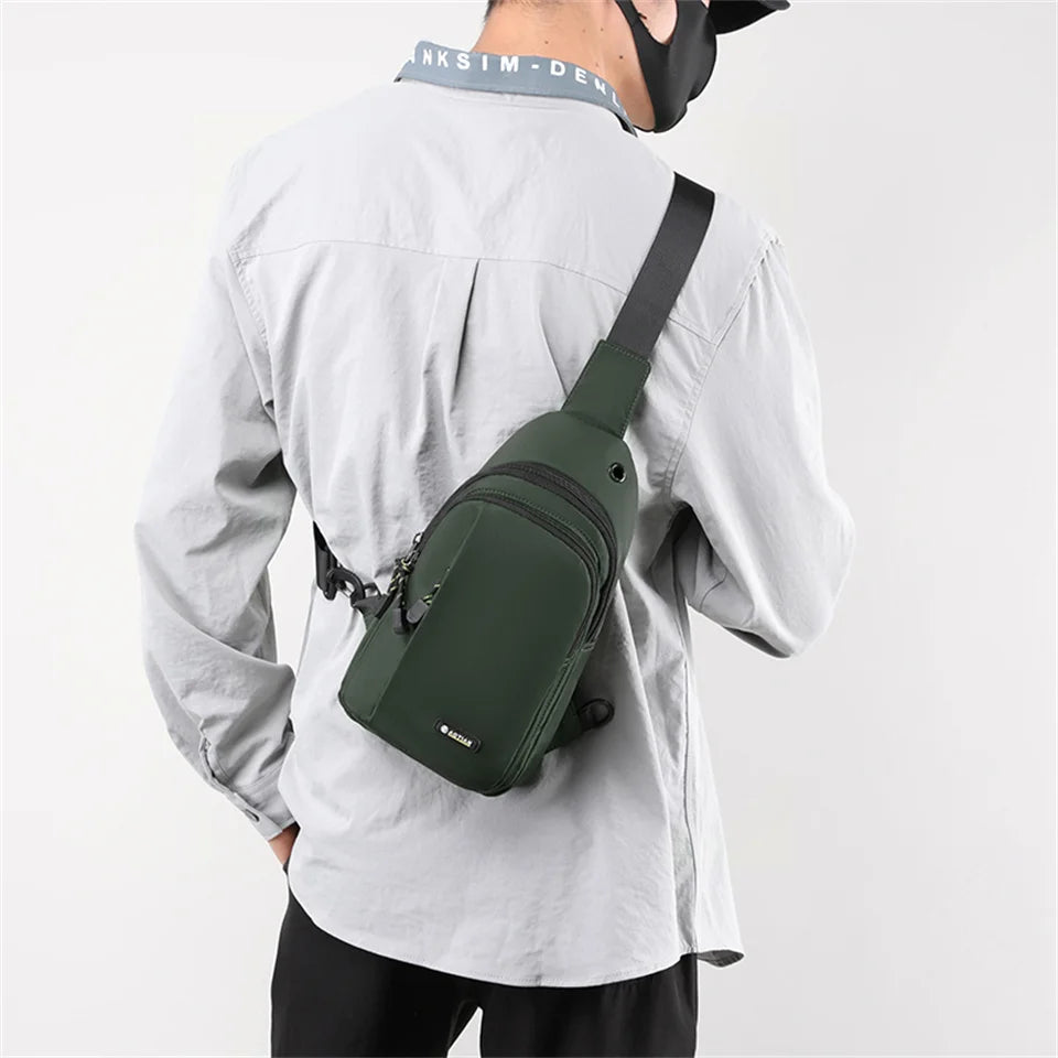 Fashion Men Waist Packs Travel Pack Wallet Bum Bag Pouch Sling Bags Male Crossbody Bag Shoulder Bag